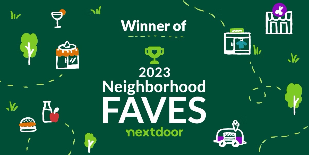 2023 Neighborhood Faves winner badge