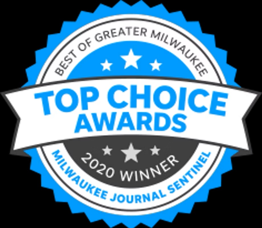 Milwaukee Journal Sentinel Top Choice award badge
