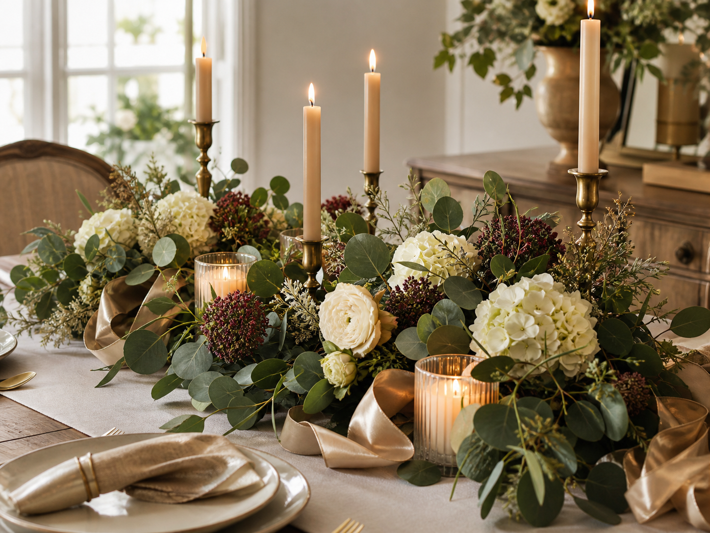 Candlelit Centerpiece